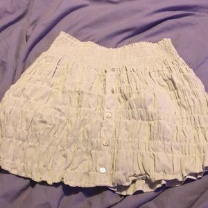 Light Green Mini Skirt